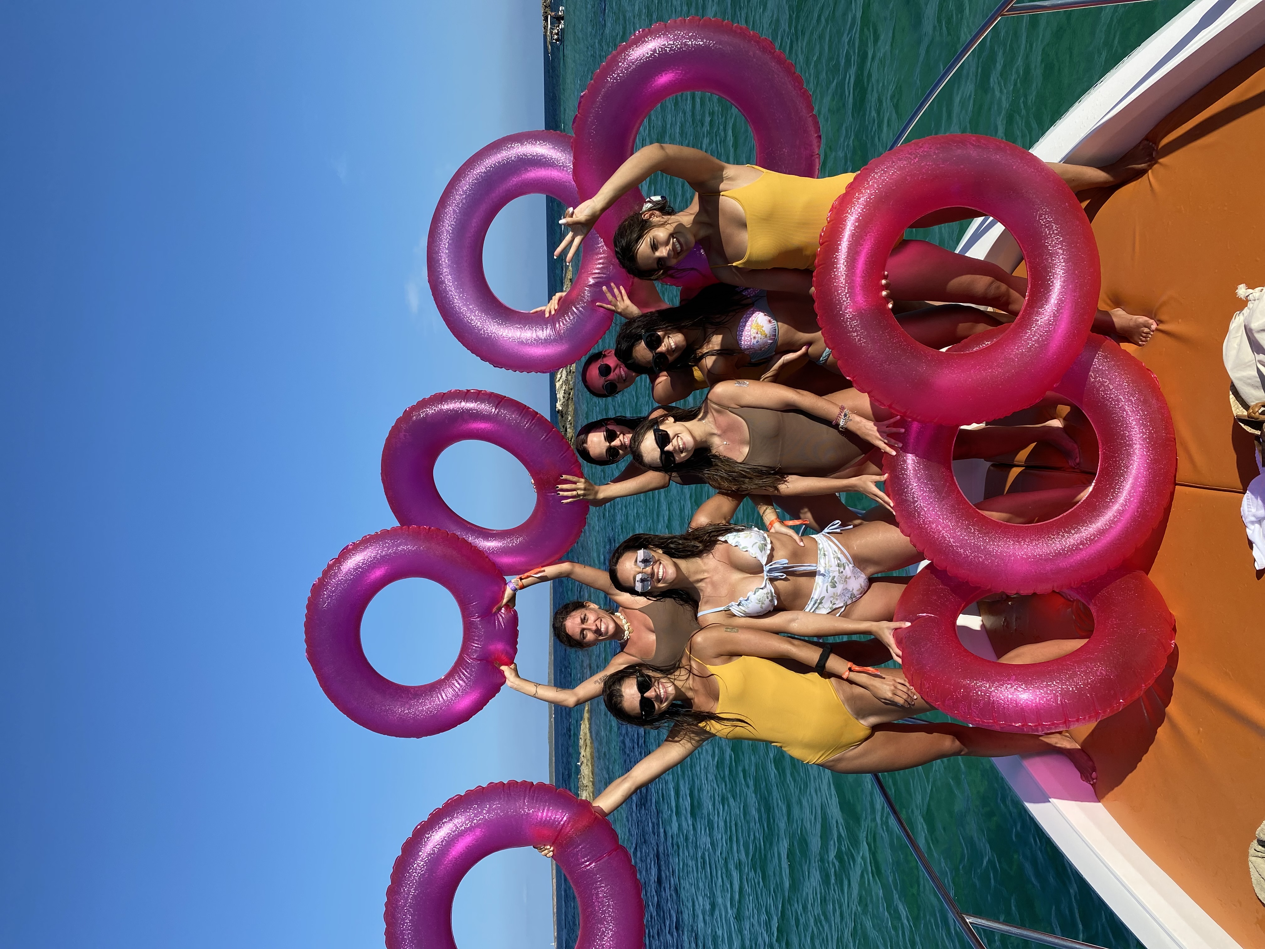 Celebrations boat Ibiza